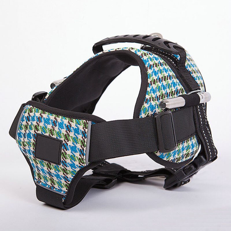 Petshy New Reflective Dog Harness Medium Big Large Dogs Training Vest Comfortable Adjustable Outdoor Harness Pet Accessories