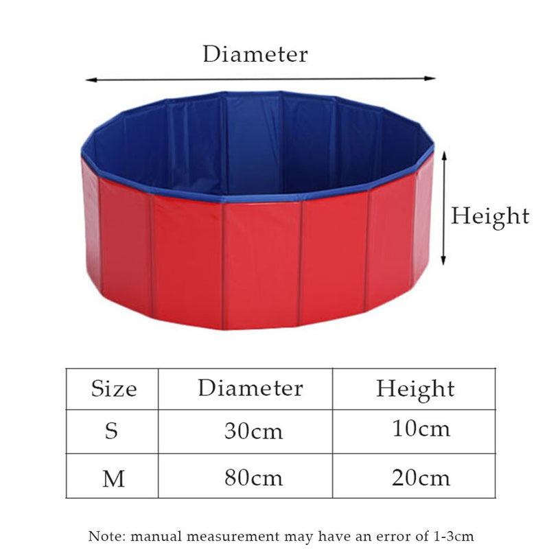 Petshy Pet Bathtub Summer Foldable Portable Dog Cat Swimming Pool Outdoor Indoor PVC Inflatable Dogs Clean Bathing Tub