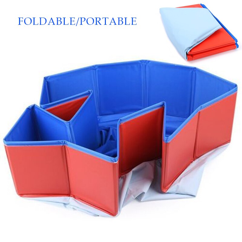 Petshy Pet Bathtub Summer Foldable Portable Dog Cat Swimming Pool Outdoor Indoor PVC Inflatable Dogs Clean Bathing Tub