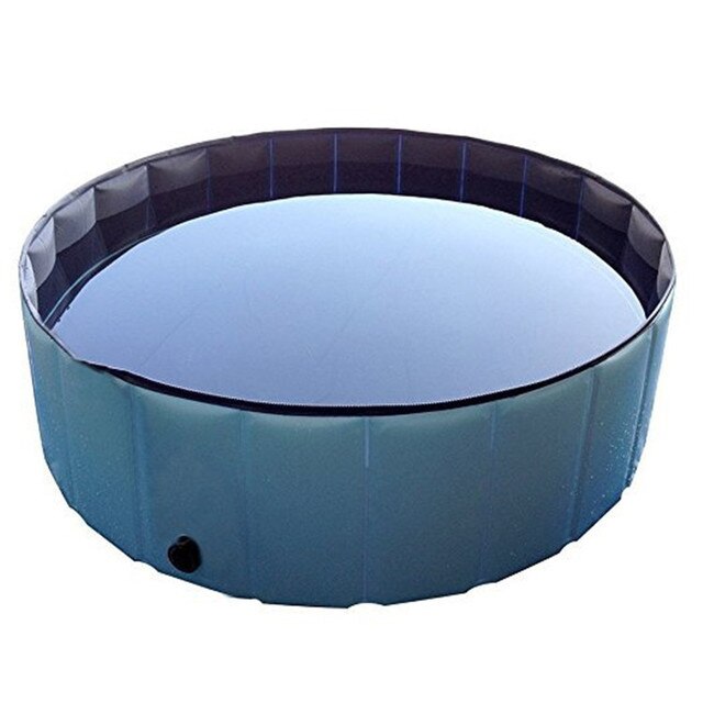 Petshy Pet Bathtub Summer Foldable Portable Dog Cat Swimming Pool Outdoor Indoor PVC Inflatable Dogs Clean Bathing Tub