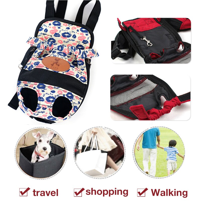 Petshy Pet Carrier Backpack for Dogs Cats Mesh Outdoor Travel Pets Products Puppy Kitten Cage Small Dog Bags Sling Holder