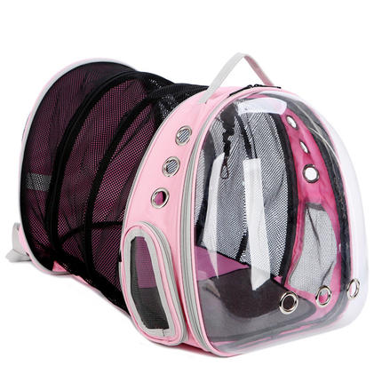 Petshy Pet Dog Carrier Backpack Outdoor Travel Breathable Puppy Cat Backpack Carrying Bags Portable Carry House for Small Dogs