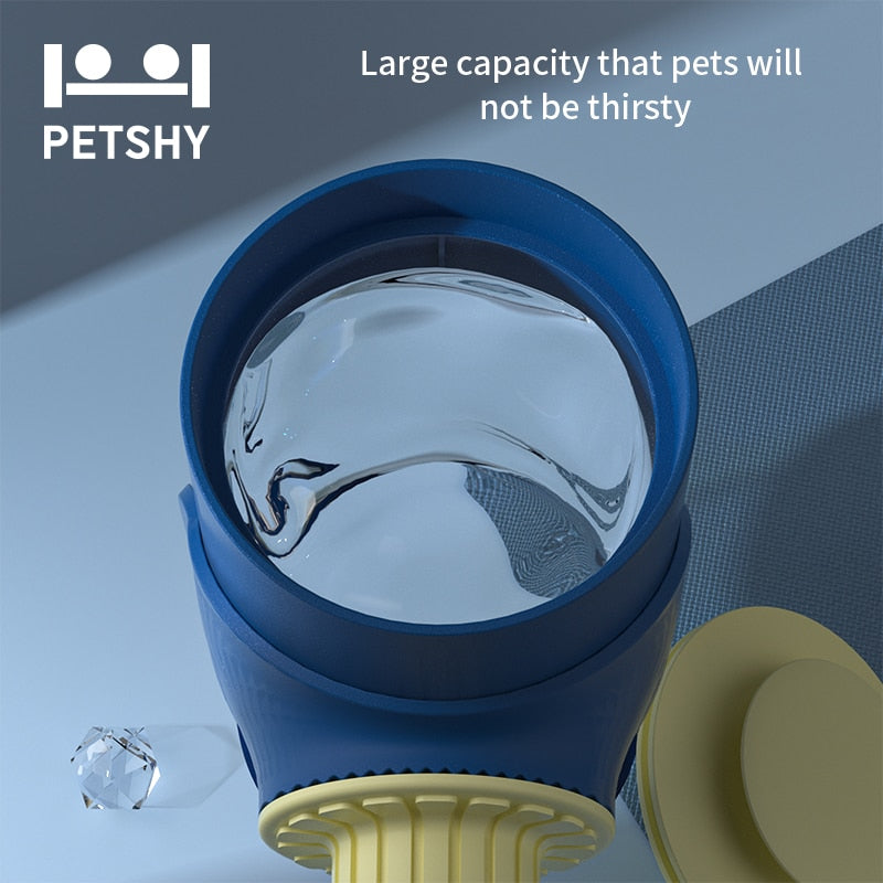 Petshy Pets Drinker Head Hanging Water Bottle Fountain Head Pet Drinking Dispenser Ball-Type Head Cat Puppy Feeder