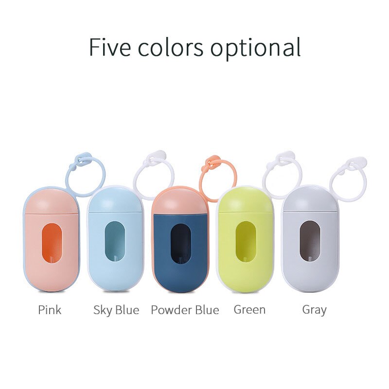 Petshy Portable Dog Poop Dispenser Waste Garbage Holder Carrier Pet Puppy Cat Dogs Outdoor arbage Bags Organizer Pets Supplies