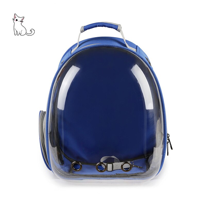 Petshy Puppy Cat Carrier Backpack Breathable Transparent Outdoor Travel Hiking Mountaineering Small Dogs Carrying Cage Bag