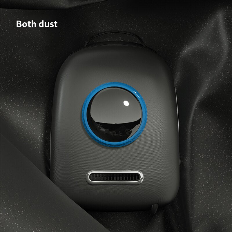 Petshy Pure Color Large Breathable Pet Sling Dog Cat Backpack Travel Space Capsule Cage Pet Transport Bag Carrying Cat
