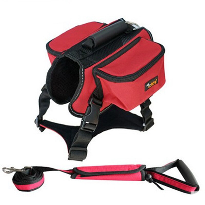Petshy luxury Pet Outdoor Backpack Large Dog Adjustable Saddle Bag Har