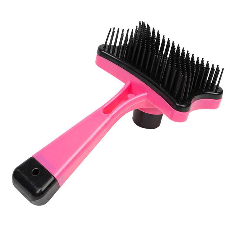 Push Brush for Cat and Dogs Pet Groom Bath Brush Hair Removal Brush Convenient For Pet Grooming Tool QP2