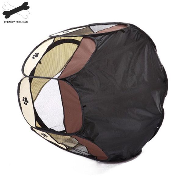 Portable Folding Pet Tent Dog House Cage Dog Cat Tent Playpen Puppy Kennel Easy Operation Octagon Fence 2810