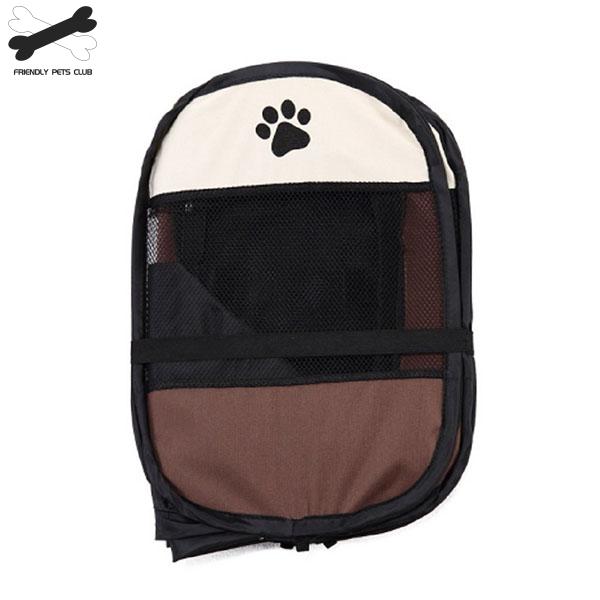 Portable Folding Pet Tent Dog House Cage Dog Cat Tent Playpen Puppy Kennel Easy Operation Octagon Fence 2810