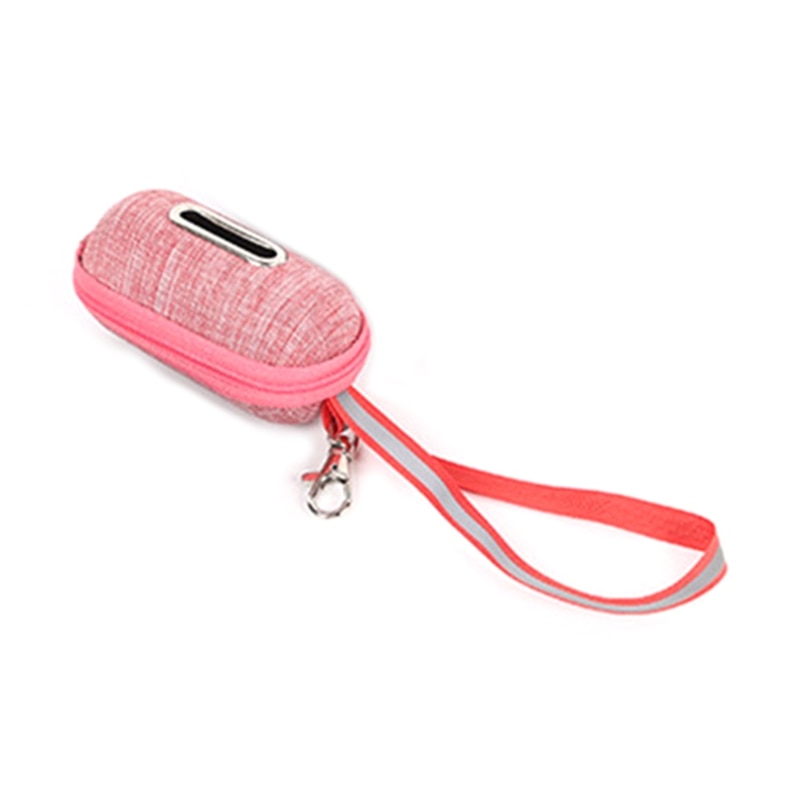 Portable Pet Dog Poop Bag Dispenser Pick-Up Bags Holder With Rope Cleaning Waste Garbage Box