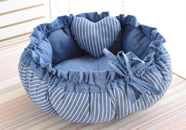 Pet Dog Bed Cat Bed House Cushion Kennel Pens Sofa With Pillow Warm Sleeping Bag New Arrival 1PC