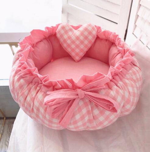 Pet Dog Bed Cat Bed House Cushion Kennel Pens Sofa With Pillow Warm Sleeping Bag New Arrival 1PC