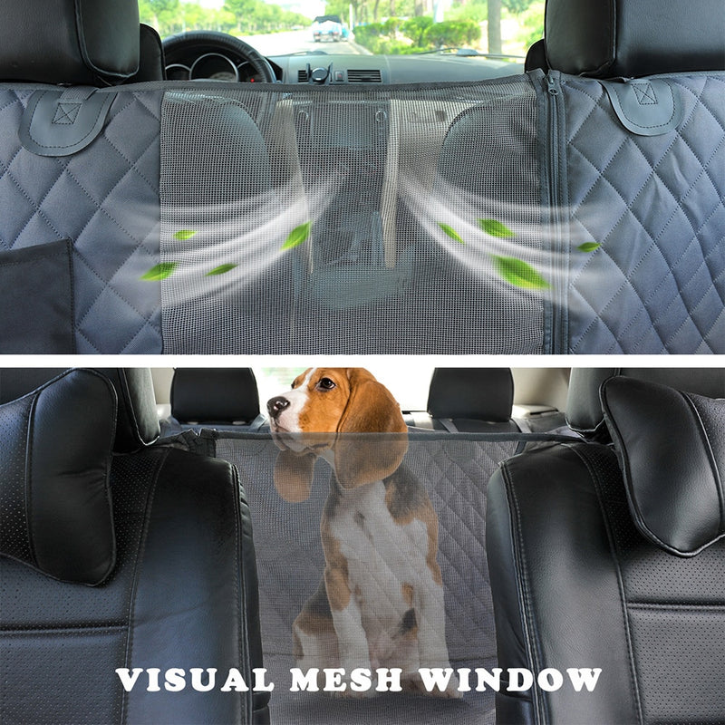 Dog Car Seat Cover Waterproof Pet Transport Dog Carrier Car Backseat Protector Mat Car Hammock For Small Large Dogs