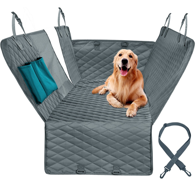 Dog Car Seat Cover Waterproof Pet Transport Dog Carrier Car Backseat Protector Mat Car Hammock For Small Large Dogs