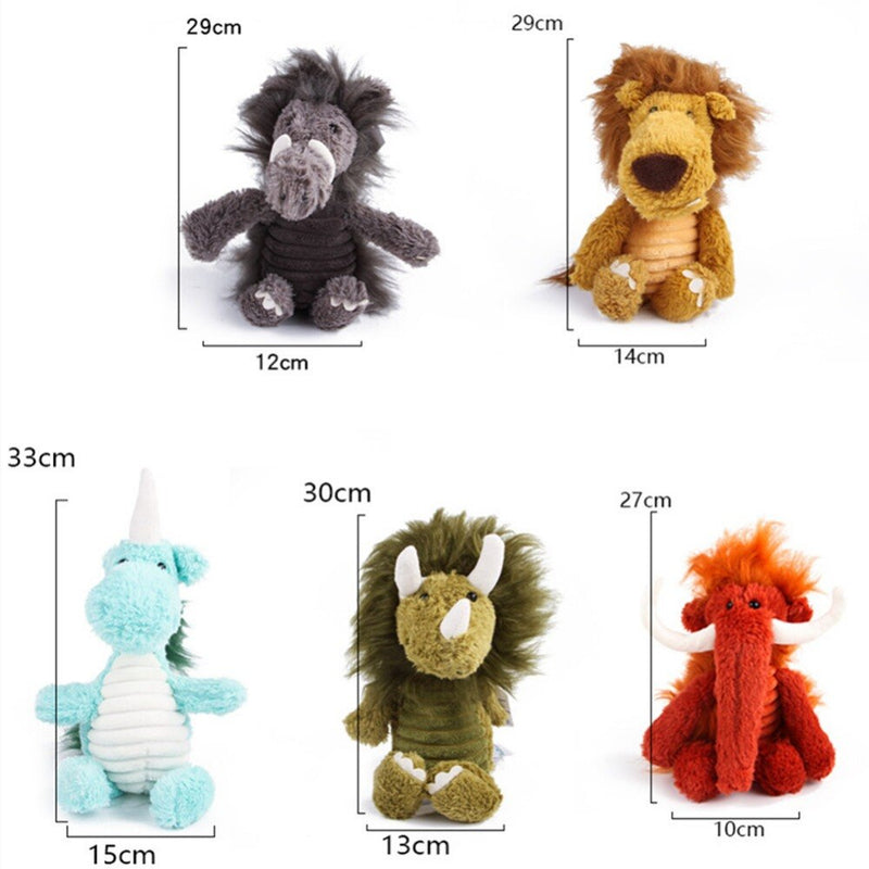 Puppy Honking Squirrel for Dogs Cat Chew Squeaker Squeaky Toy Dog Toys Stuffed Chew Squeaking Plush Sound Animals Pets Toy