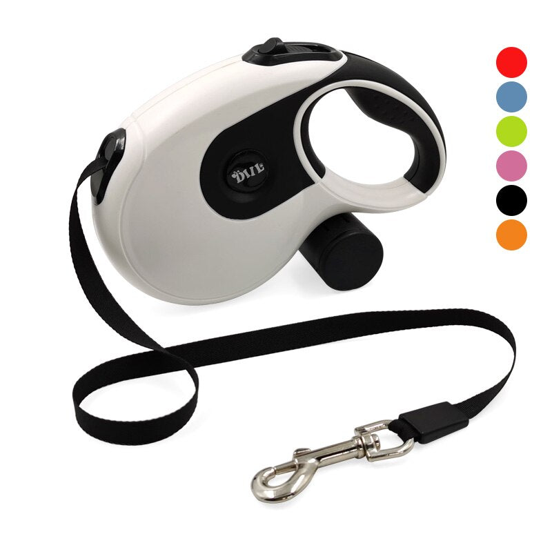 Retractable Leash For Dogs Automatic Extending Nylon Puppy Pet Dog Leashes Lead Durable Dog Walking Running Leash Rope 3m 5m 8m