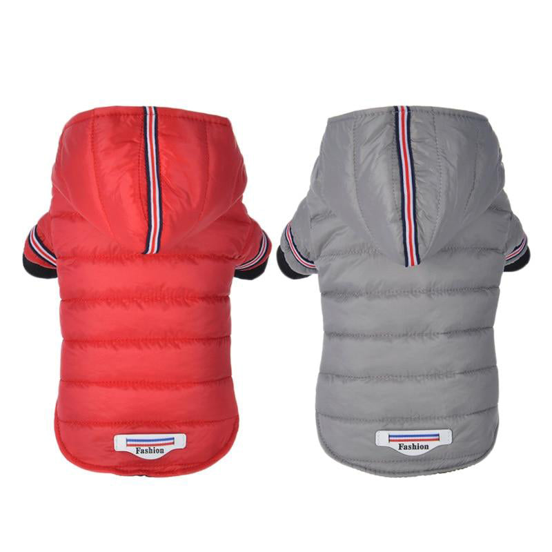 Small Dog Clothes Winter Warm Pet Dogs Coat Jacket Puppy Cat Outdoor Clothing Hoodies For Yorkshire Teddy Outfit XS-XL