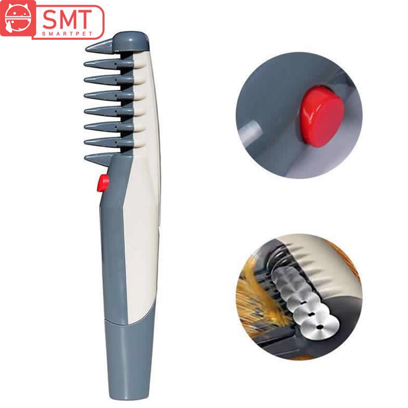 Smartpet Electric Pet Dog Cat Grooming Comb Dog Groomer Pet Hair Trimmer  Scissor Trimmer Cat Hair Beauty Dog Hair Cuts Tools