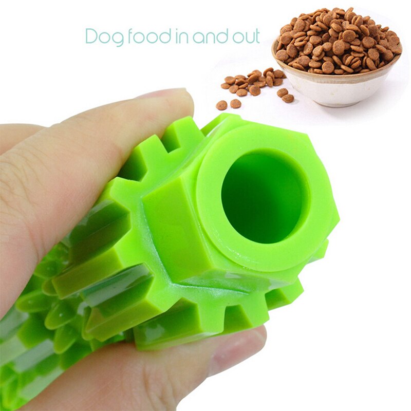 Smartpet New Pet Chew Toy Dog Leaking Food Toy Durable Rubber Dog Molar Stick Teeth Cleaning Dog Interactive Toys Pet Supplies