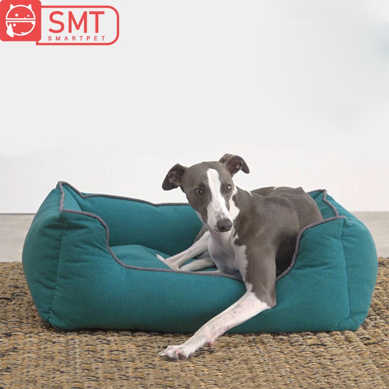 Smartpet Soft Pet Sofa Dog Beds Winter Warm Pet Dog Cat House Mat Pad Cozy Dog Kennel Nest Baskets Cushion Bed For Cat Puppy