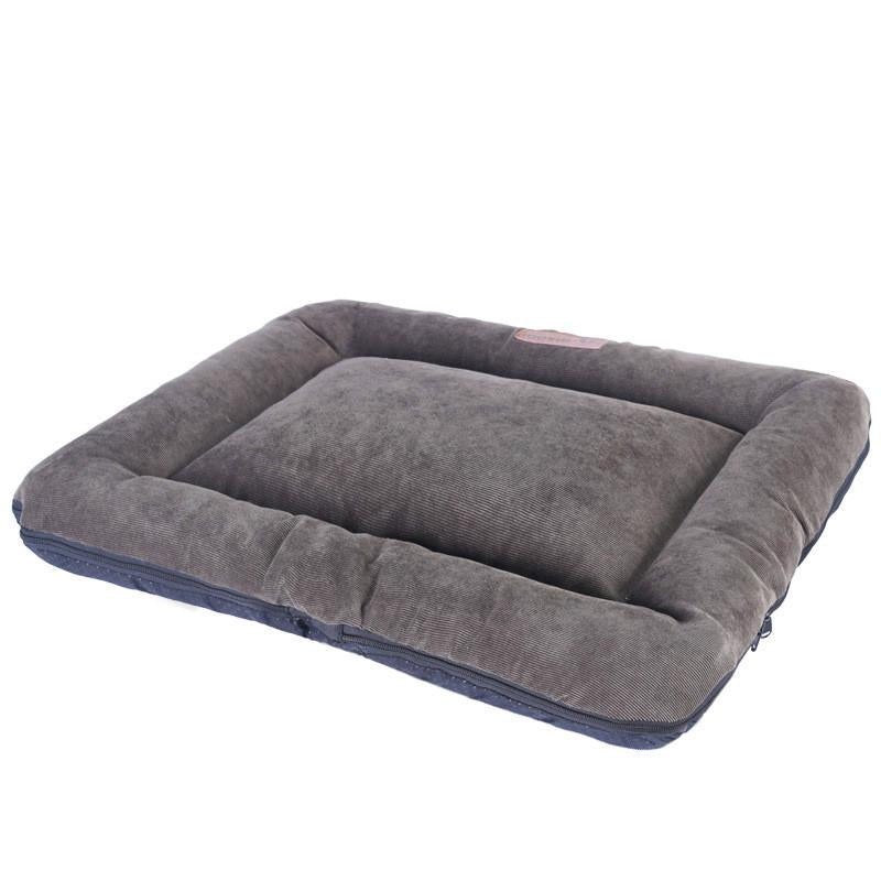 Soft Dog Bed Mattress Mat Crate Kennel Pad Washable Cloth Anti-Slip Bottom  Indoor Outdoor For Large Medium Small Dogs Cats