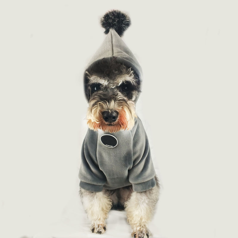 Soft Fleece Pet Sweater Clothes for Small Dogs Cats Winter Dog Sweatshirt Chihuahua Schnauzer Hooded Coat Jacket Puppy Clothing