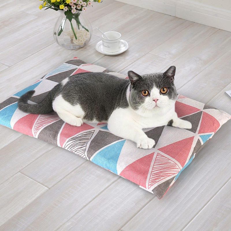 Soft Pet Dog Blanket Puppy Dog Cat Bed Mat Warm Printed Dog Blanket Mattress Sofa Cushion Washable For Small Medium Large Dogs