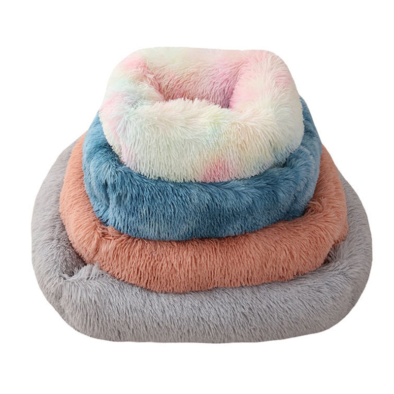 Square Super Soft Dog Bed Warm Plush Cat Mat Dog Beds For Large Dogs Puppy Bed House Nest Cushion Pet Product Accessories