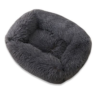 Square Super Soft Dog Bed Warm Plush Cat Mat Dog Beds For Large Dogs Puppy Bed House Nest Cushion Pet Product Accessories