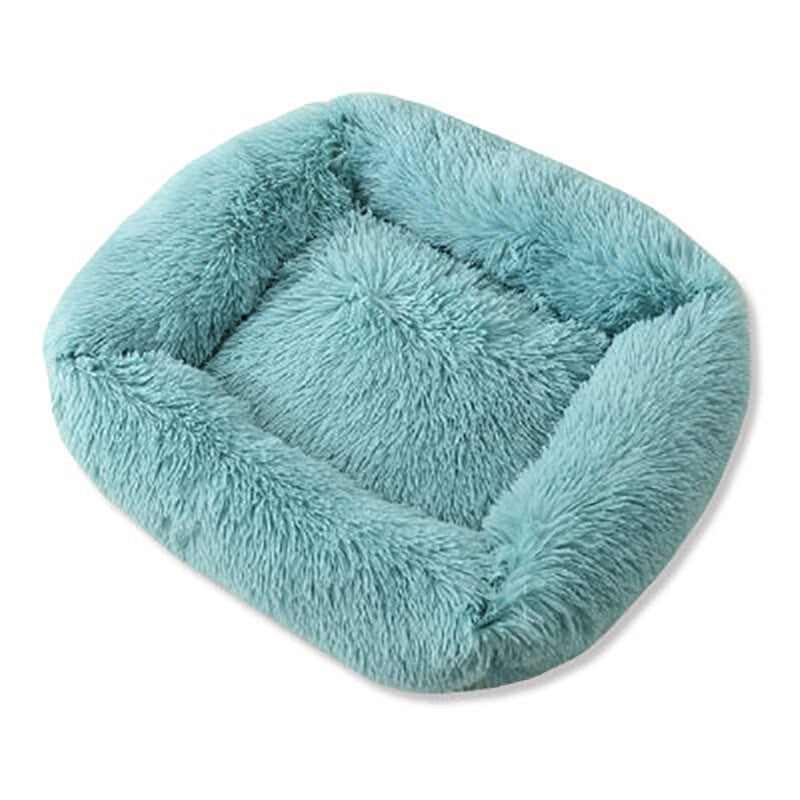 Square Super Soft Dog Bed Warm Plush Cat Mat Dog Beds For Large Dogs Puppy Bed House Nest Cushion Pet Product Accessories