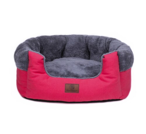 Super Comfy Velvet Fleece Nest Model Round Shape Dog Beds Pet Beds Cat Cave for Dogs and Cats Anti Skid Cotton Material