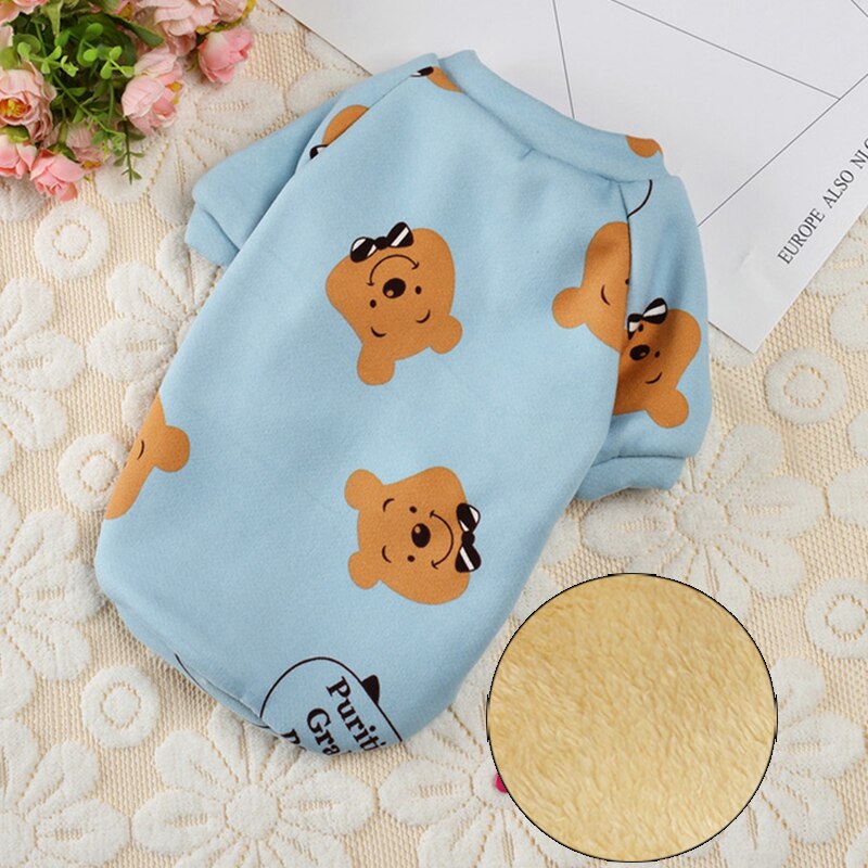 Pet Dog Clothes for Small Dogs Shih Tzu Yorkshire Hoodies Sweatshirt Soft Puppy Dog Cat Costume Clothing ropa para perro