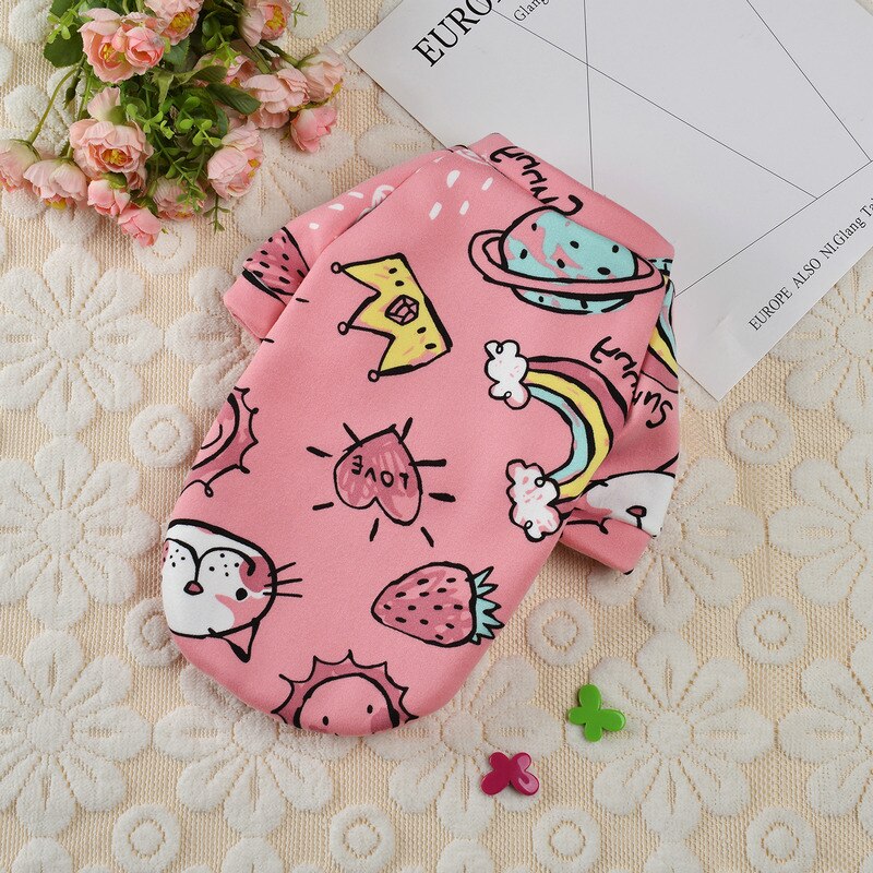 Pet Dog Clothes for Small Dogs Shih Tzu Yorkshire Hoodies Sweatshirt Soft Puppy Dog Cat Costume Clothing ropa para perro