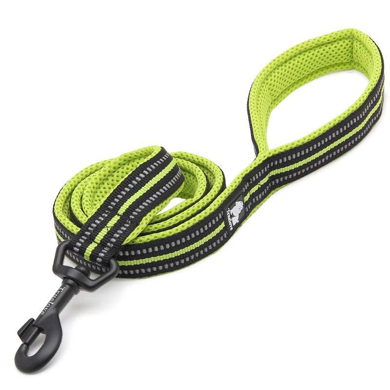 Soft Dog Pet Leash in Harness and Collar Reflective Nylon Mesh Walking Training 11 Color 110cm TLL2111 Dropshipping