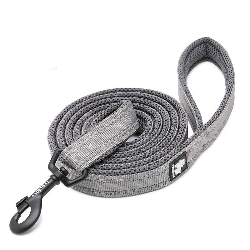 Soft Dog Pet Leash in Harness and Collar Reflective Nylon Mesh Walking Training 11 Color 110cm TLL2111 Dropshipping