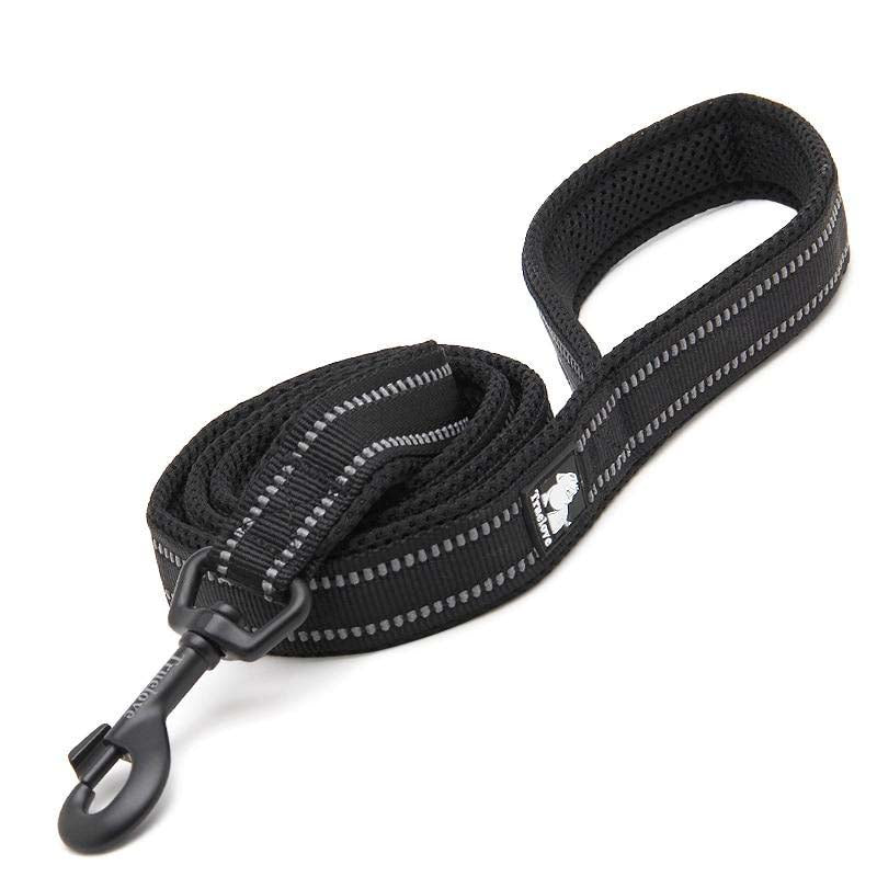 Soft Dog Pet Leash in Harness and Collar Reflective Nylon Mesh Walking Training 11 Color 110cm TLL2111 Dropshipping