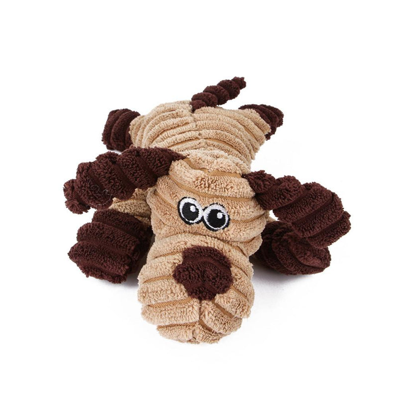 Toys For Dogs Plush Toy Soft Toy Little Monkey Jouet Chien Stuff Chew Toys Puppy Plush Sound Tortoise  Clownfish Cattle Pet