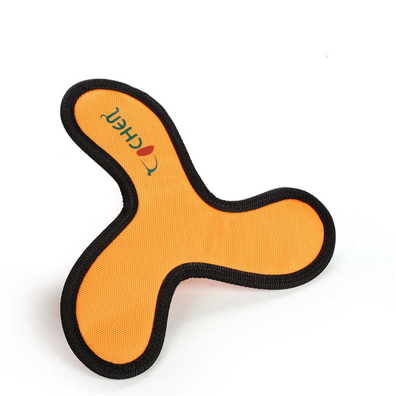 Flying Discs Dog Training Toy Oxford Cloth Pet Interactive Dart Bite Resistant Boomerang Puppy Chew Flying Saucer Toy