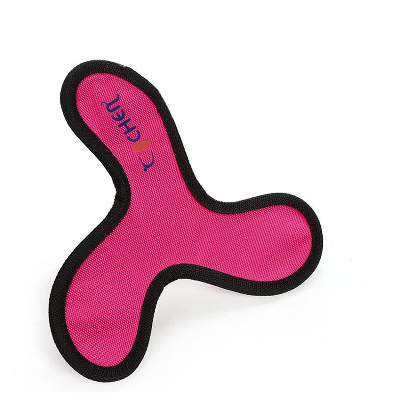 Flying Discs Dog Training Toy Oxford Cloth Pet Interactive Dart Bite Resistant Boomerang Puppy Chew Flying Saucer Toy