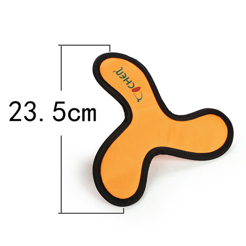 Flying Discs Dog Training Toy Oxford Cloth Pet Interactive Dart Bite Resistant Boomerang Puppy Chew Flying Saucer Toy