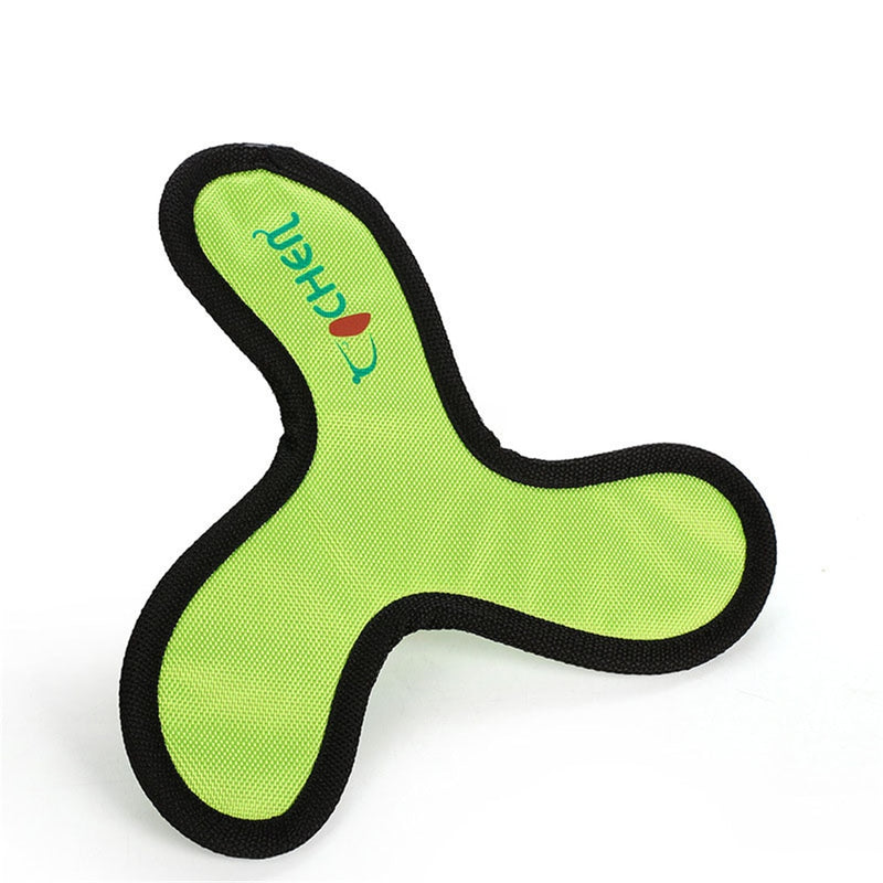 Flying Discs Dog Training Toy Oxford Cloth Pet Interactive Dart Bite Resistant Boomerang Puppy Chew Flying Saucer Toy