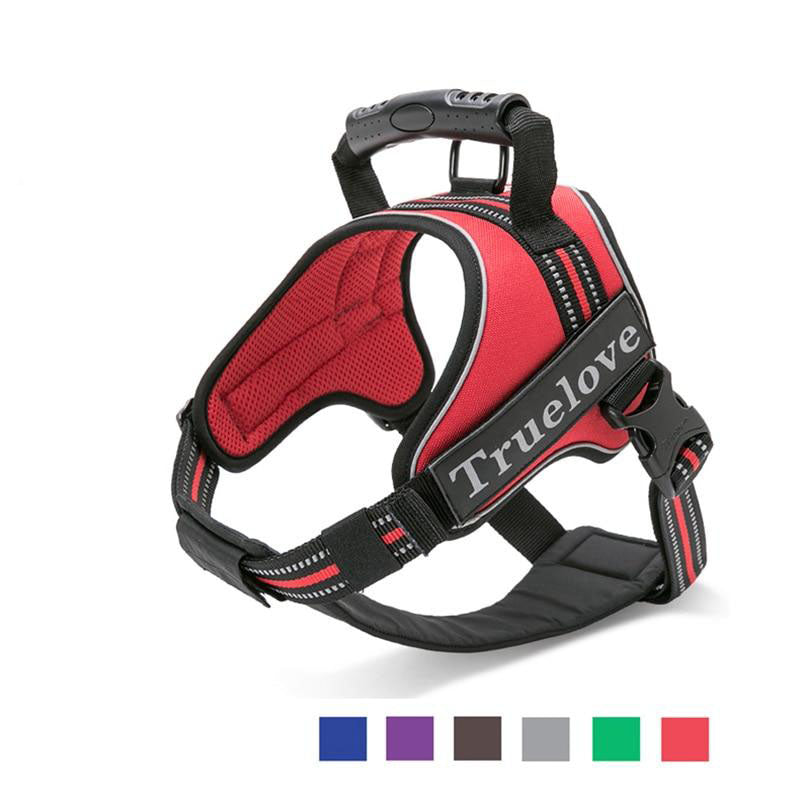 Dog Harness No-Pull Reflective Stitching Ensure Two Ways Using Explosion-proof Outdoor Adventure Amazon hot-saleTLH5753