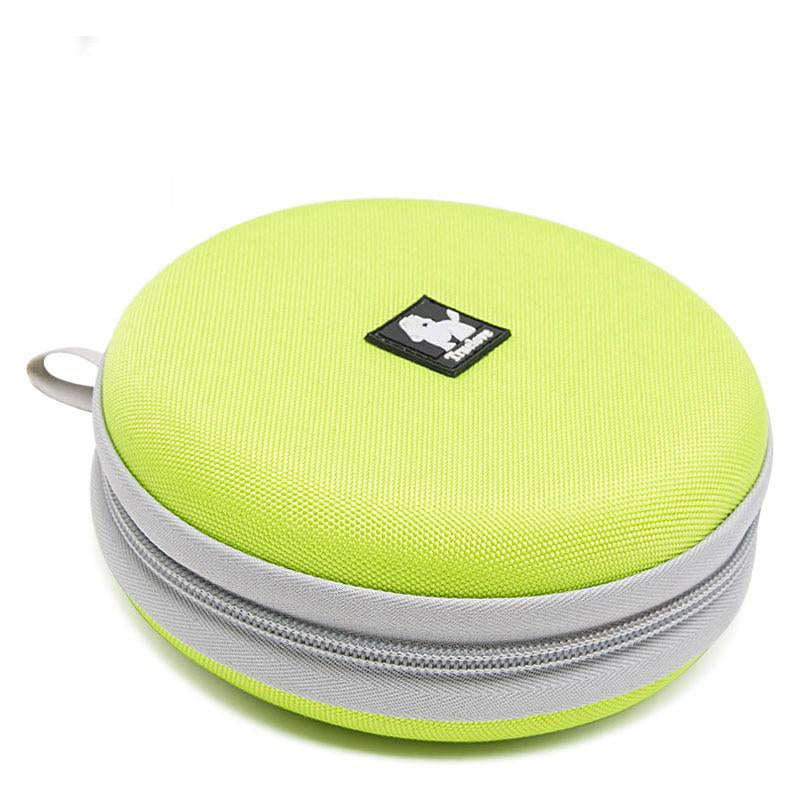 Dog Bowl Double for Food Mat Travel Waterproof Foldable Running Walking Hiking Camping