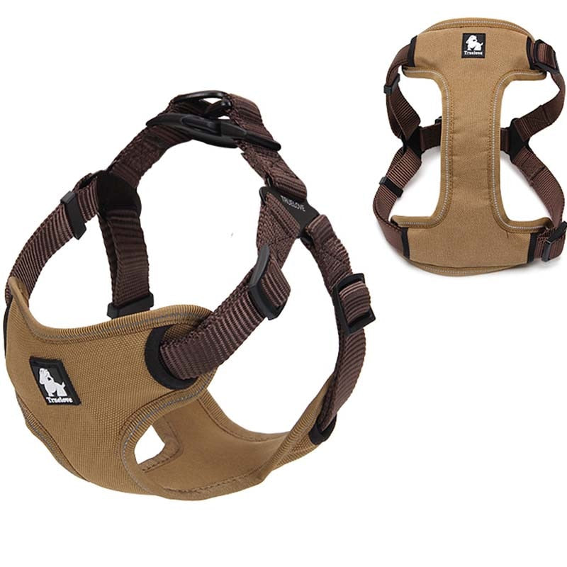 Padded reflective dog harness vest Pet Dog Step in Harness Adjustable No Pulling pet Harnesses for Small Medium dog