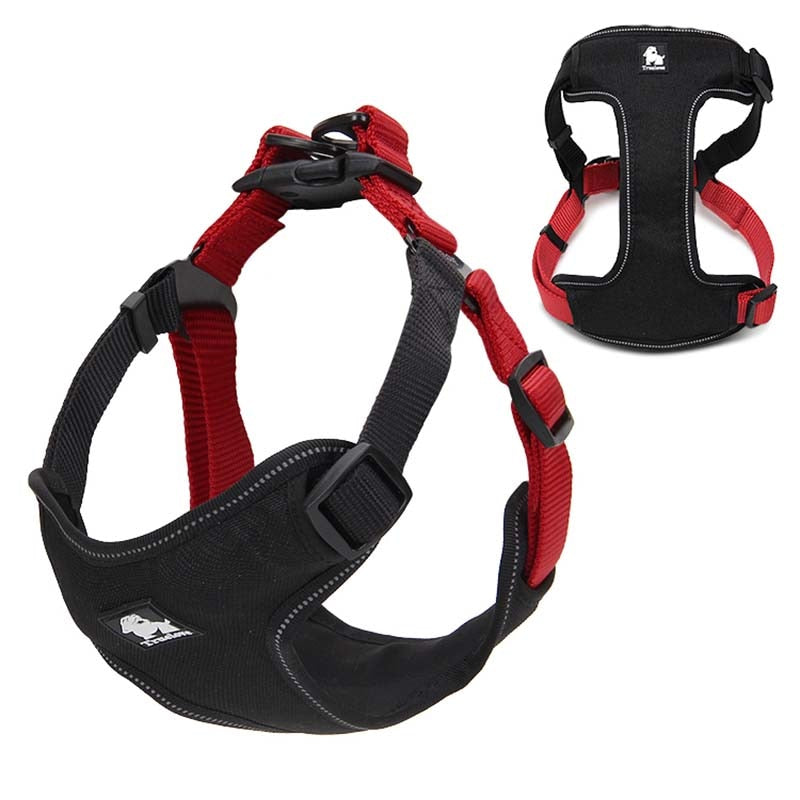 Padded reflective dog harness vest Pet Dog Step in Harness Adjustable No Pulling pet Harnesses for Small Medium dog