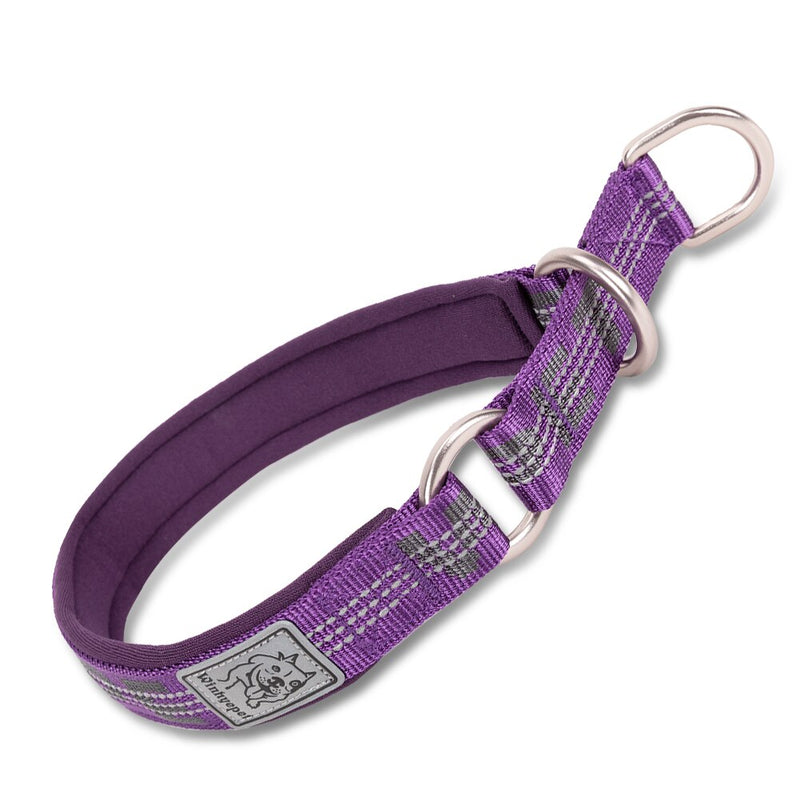Pet Dog Choke Collar Soft Strong Purple Pets Dog Training Slip Collars Choker