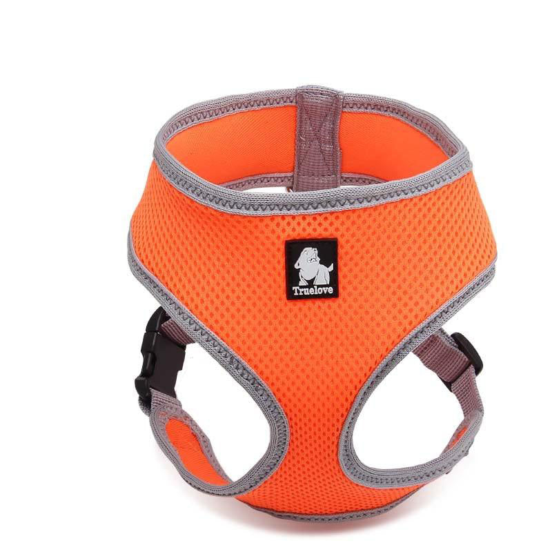 Puppy Cat Pet Dog Harness Breathable Mesh Nylon dog Harness Strap Soft Walk Vest Collar For Small Medium Size Dog Pets