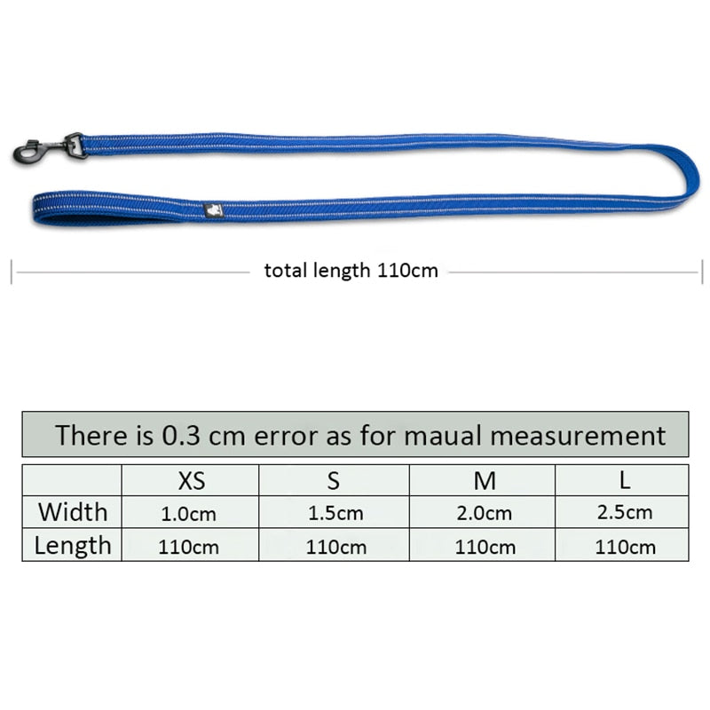 Soft Dog Pet Leash in Harness and Collar Reflective Nylon Mesh Walking Training 11 Color 110cm TLL2111 Dropshipping
