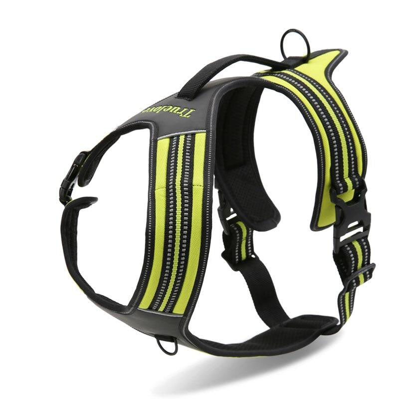 Sport Nylon Reflective No Pull Dog Harness Outdoor Adventure Pet Vest With Handle XS To XL 5 Colors In Stock Factory